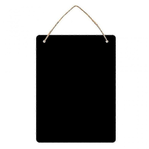 (V) Double Sided Mini Chalkboards Signs Hanging Chalkboard Small Blackboard
