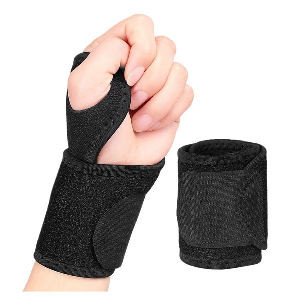 Gym Wrist Band 6-Piece Set, Wrist Brace, Wrist Support Splint, Carpal Tunnel And Fracture Wristbands For Fitness