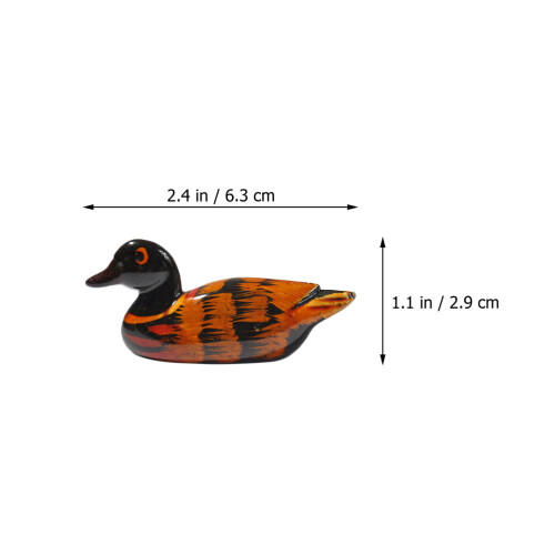 8 Ente Holz Essstäbchenhalter Set 1