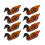 8 Ente Holz Essstäbchenhalter Set 4