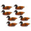 8 Ente Holz Essstäbchenhalter Set 7