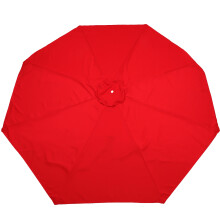 Parasol Schutzhülle Rot Polyester 1 Satz 118x118 Zoll