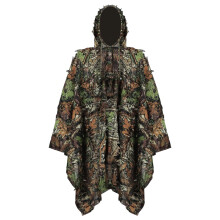 Camouflage Clothing for Hunting 3D Leaf Pattern Breathable Invisible Cape for Bird Photography