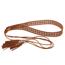 Kostümzubehör Damen Wildleder Taillengürtel 1Stk