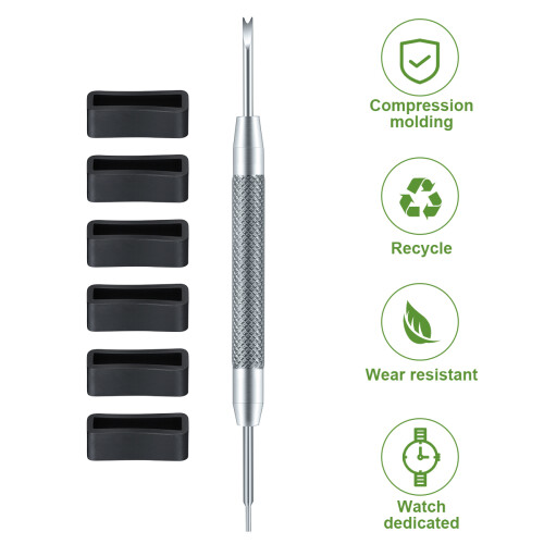 6 Set Uhrenreparaturteile Mit Silikon 1