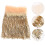 Sequinierte Fransige Spitze Polyester Garn Quasten Miss Flash Beige 9