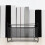 Iron Grid File Rack Hanging Bars Folders Holder Office Schwarz 11