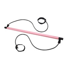 Zehuanyu Yoga Fitness Bar Übungsband Gymnastikmatte Faltbar Rosa