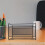 Iron Grid File Rack Hanging Bars Folders Holder Office Schwarz 4