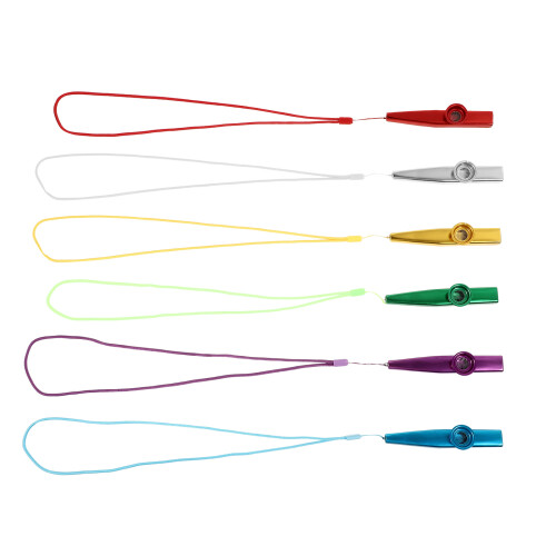 Multi Color Kazoos Metallkazoo Bunt 6