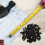 100Stück Abstandshalter Schraubenmuttern Nylon Schwarz 4