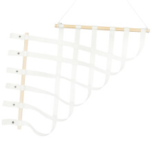 1Set Weißer Haarbandhalter Aus Holz Für Mädchen Haarbogen Aufbewahrung