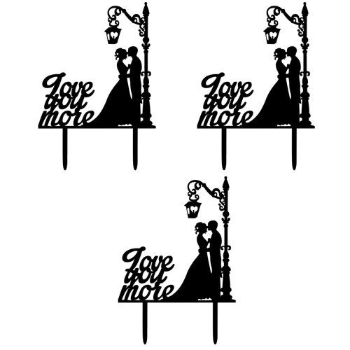 Set Hochzeitstorte Vielseitiger Topper Für 2