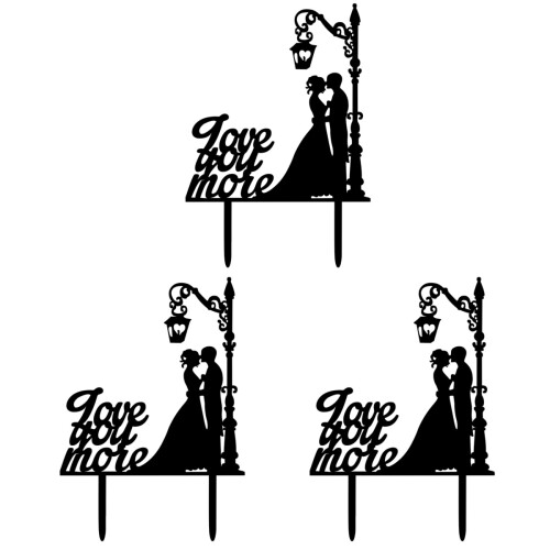 Set Hochzeitstorte Vielseitiger Topper Für 1