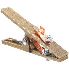 Welder Grounding Clamp Golden 1Stück 14X6,6X2,54Cm