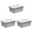 3 Sets Tiramisu Kuchenform Mit Deckel 4