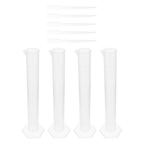 1 Set Messzylinder Aus Flüssigkunststoff 2