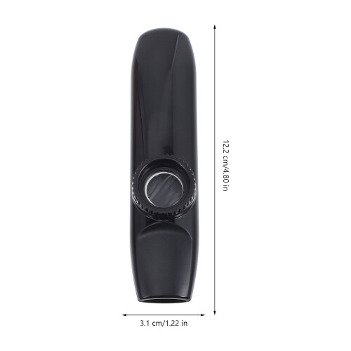 1Ensemble Kazoo Noir ABS Double Membrane Pour Musical 2
