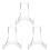 (C) Sturdy And Stable Structure Display Easels For 3 Pack Clear Plate Stands Ideal For Tea Cake Showcasing - Jz 1