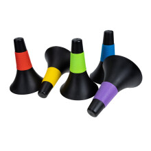Football Training Markers 5-Piece Horn-Shaped Lightweight Soccer Agility Cones For Football Drills