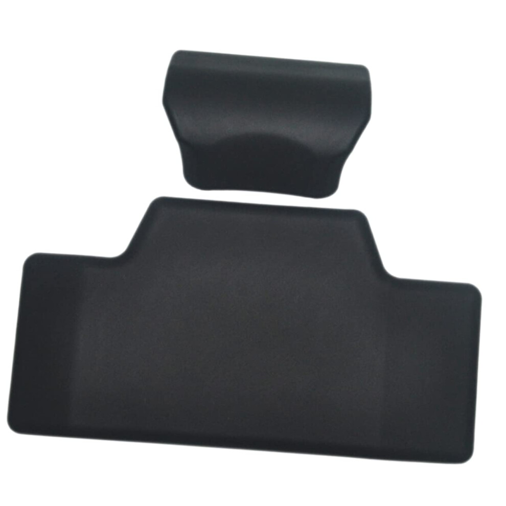 2Pcs Shockproof Back Rest Pad For Motorcycles Durable Pu Cushion Passenger Comfort Trunk And Backrest Support 9393856286386