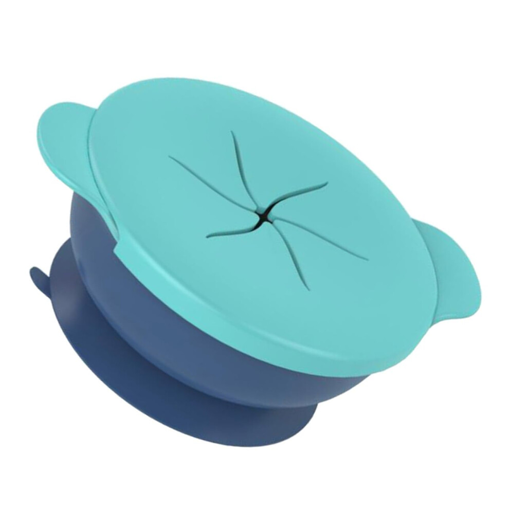 Boy Girl's Feeding Bowl Plate Silicone Dinnerware Break-Resistant Portable Multi-Options For Kids