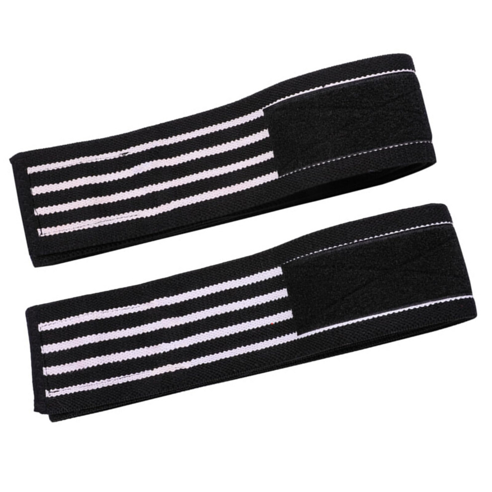 Knee Wraps 1 Pair For Men And Women, Flexible Leg Training With Strap, For Squats Weightlifting Powerlifting