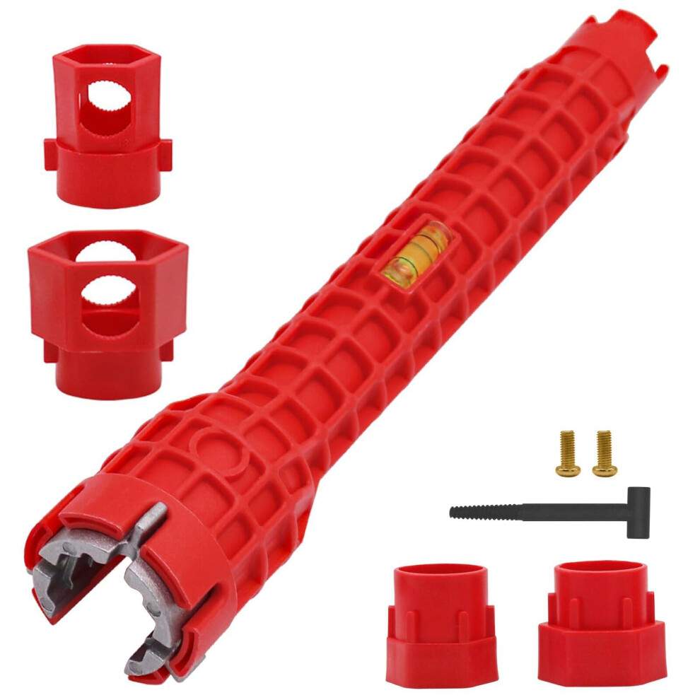 Faucet Wrench Under Sink Repair Spanner Hex Pipe Wrench For Bathroom Toilet Kitchen Basin Bathtub Garden Hose 9354506234867