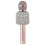 (Pink gold) WS-1818 LED Light Flashing Microphone 1