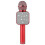 (Red) WS-1818 LED Light Flashing Microphone 1