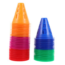 Soft Training Cones 50 PCs, Roller Skating Safety Cones, Markers for Parks and Schools, Durable Roadblock Markers