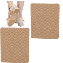 Self Adhesive Shoe Sole Repair Rubber Heels Non-Slip Bottom Protectors Heel Replacement Material For Women And Men