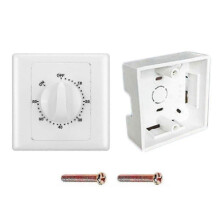 (60min) Automatically Power Off Timer Switch with Mechanical Minutes Countdown