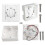 (120min) Automatically Power Off Timer Switch with Mechanical Minutes Countdown 1