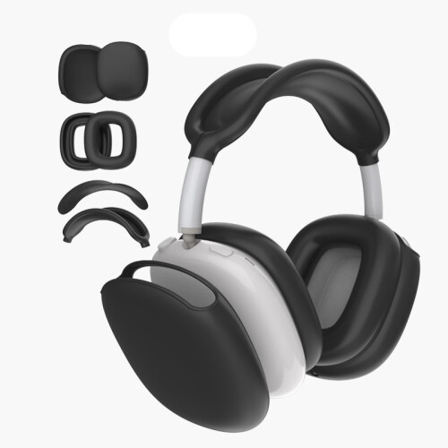 Capa protetora de silicone de 4 partes para AirPods Max Black