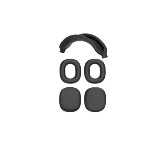Capa protetora de silicone de 4 partes para AirPods Max Black 2