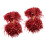 2 Cheerleader Pompons Blumenstick Für Kleinkinder 1