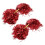2 Cheerleader Pompons Blumenstick Für Kleinkinder 9