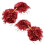 2 Cheerleader Pompons Blumenstick Für Kleinkinder 11