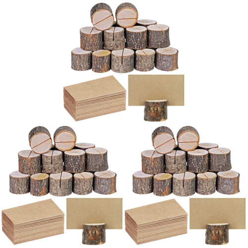3 Sets Dekorative Tischschilder Kompakte Bildhalter 1