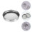 3 Mason Jar Deckel 7,00 X 7,00 X 1,00 Cm Silber 10