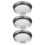 3 Mason Jar Deckel 7,00 X 7,00 X 1,00 Cm Silber 9