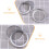 3 Mason Jar Deckel 7,00 X 7,00 X 1,00 Cm Silber 7