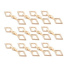 30Stück Eisen-Spalt-Schlüsselringe, Herzform, Metall-DIY-Ringe
