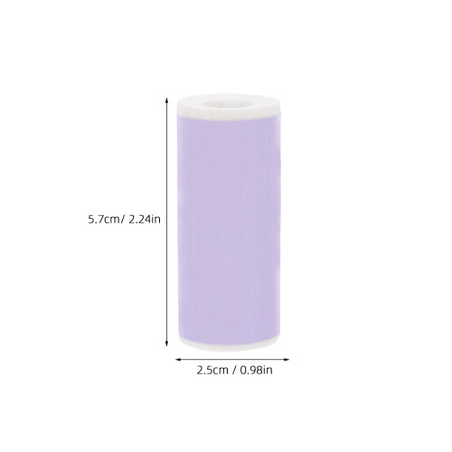 8 Bedruckte Mini- Aus Thermopapier 2
