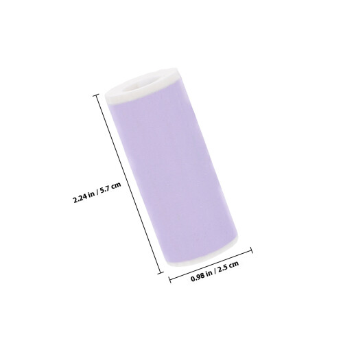8 Bedruckte Mini- Aus Thermopapier 1