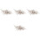 4 Hochzeitskopfschmuck Mit Perlen Haarkamm Set 4