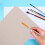 5 Pcs Gray Cardboard Grey Double Sided Paperboard Child 9