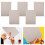 5 Pcs Gray Cardboard Grey Double Sided Paperboard Child 10