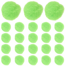Raindrops 500 Stk Pom Pom Maker Kleine Dekoartikel 2,5x2,5 Cm